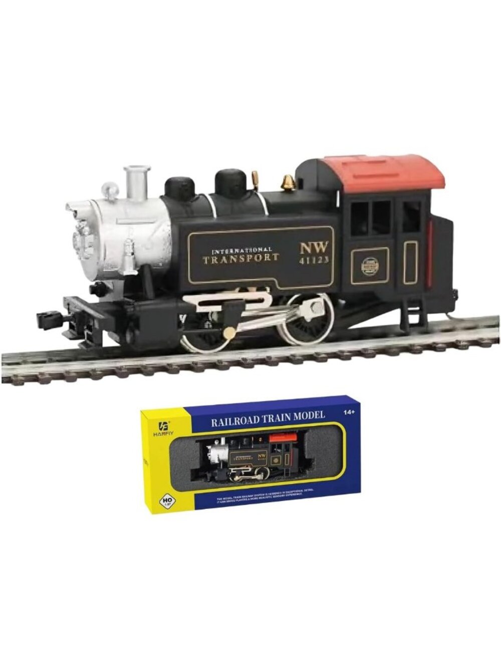 040 Steam Locomotive Model Railway, Compatible with HODC Series